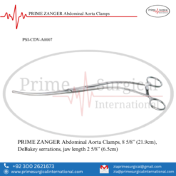 PRIME ZANGER Abdominal Aorta Clamps