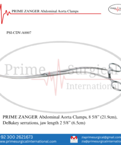PRIME ZANGER Abdominal Aorta Clamps