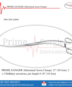 PRIME ZANGER Abdominal Aorta Clamps