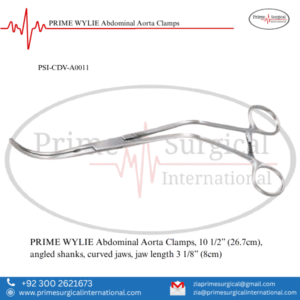 PRIME WYLIE Abdominal Aorta Clamps