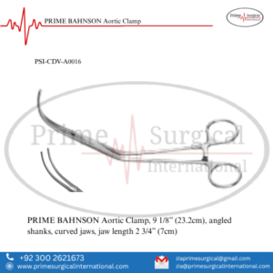 PRIME BAHNSON Aortic Clamp