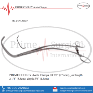 PRIME COOLEY Aorta Clamps