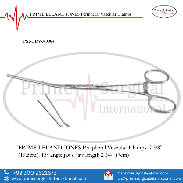 PRIME LELAND JONES Peripheral Vascular Clamps