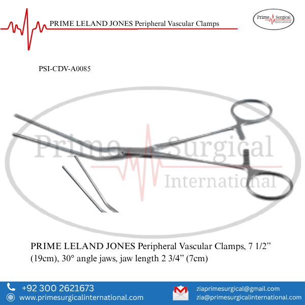 PRIME LELAND JONES Peripheral Vascular Clamps
