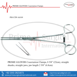 PRIME GLOVER Coarctation Clamps
