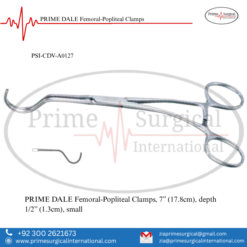 PRIME DALE Femoral-Popliteal Clamps