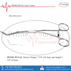 PRIME RENAL Artery Clamps