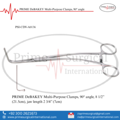 PRIME DeBAKEY Multi-Purpose Clamps, 90° angle