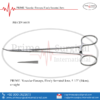 PRIME  Vascular Forceps, Finely Serrated Jaws