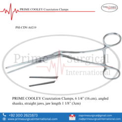 PRIME COOLEY Coarctation Clamps