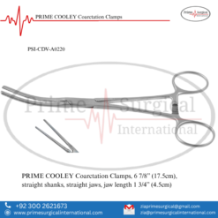 PRIME COOLEY Coarctation Clamps