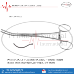 PRIME COOLEY Coarctation Clamps