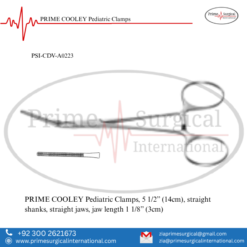 PRIME COOLEY Pediatric Clamps