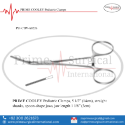 PRIME COOLEY Pediatric Clamps