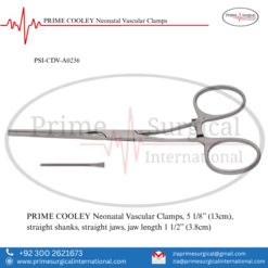 PRIME COOLEY Neonatal Vascular Clamps