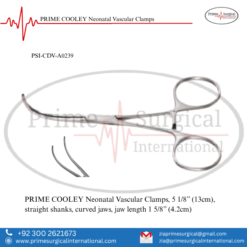 PRIME COOLEY Neonatal Vascular Clamps