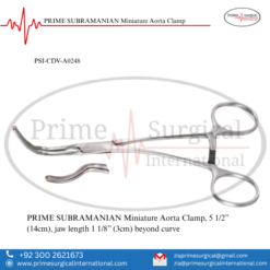 PRIME SUBRAMANIAN Miniature Aorta Clamp