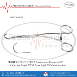 PRIME COOLEY-DERRA Anastomosis Clamps