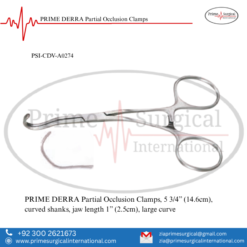 PRIME DERRA Partial Occlusion Clamps