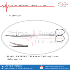 PRIME LILLEHEI-POTTS Scissors, 7” (17.8cm)