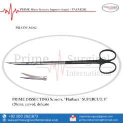 PRIME DISSECTING Scissors, “Flatback” SUPERCUT