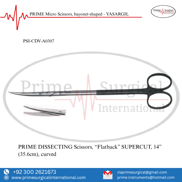 PRIME DISSECTING Scissors, “Flatback” SUPERCUT