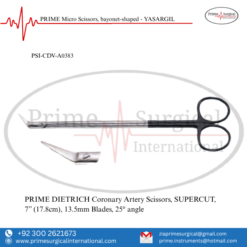 PRIME DIETRICH Coronary Artery Scissors - SUPER CUT