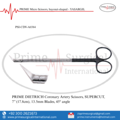PRIME DIETRICH Coronary Artery Scissors - SUPER CUT