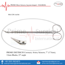 PRIME DIETRICH Coronary Artery Scissors - SUPER CUT