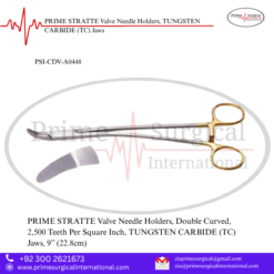 PRIME STRATTE Valve Needle Holders, TUNGSTEN CARBIDE (TC) Jaws