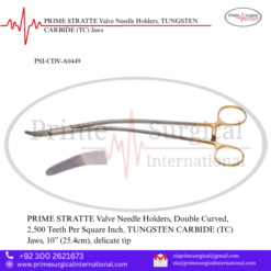 PRIME STRATTE Valve Needle Holders, TUNGSTEN CARBIDE (TC) Jaws