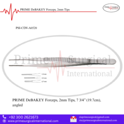 PRIME DeBAKEY Forceps, 2mm Tips