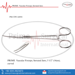 PRIME  Vascular Forceps, Serrated Jaws