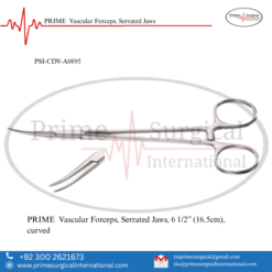 PRIME  Vascular Forceps, Serrated Jaws