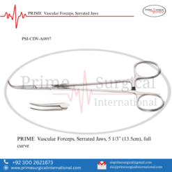 PRIME  Vascular Forceps, Serrated Jaws