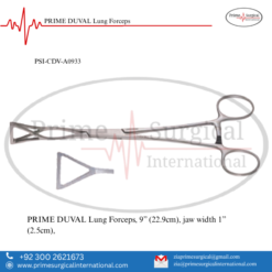 PRIME DUVAL Lung Forceps