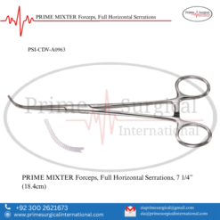 PRIME MIXTER Forceps, Full Horizontal Serrations