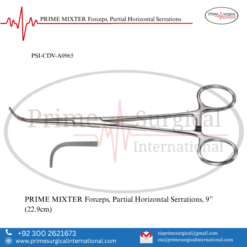 PRIME MIXTER Forceps, Partial Horizontal Serrations