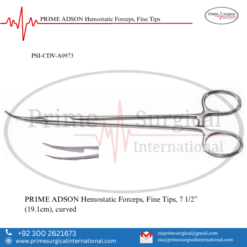 PRIME ADSON Hemostatic Forceps, Fine Tips