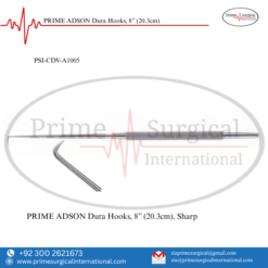 PRIME ADSON Dura Hooks, 8” (20.3cm)