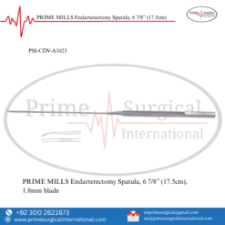 PRIME MILLS Endarterectomy Spatula, 6 7/8” (17.5cm)