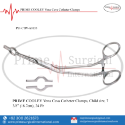 PRIME COOLEY Vena Cava Catheter Clamps