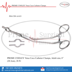 PRIME COOLEY Vena Cava Catheter Clamps