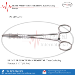 PRIME PRESBYTERIAN HOSPITAL Tube Occluding Forceps