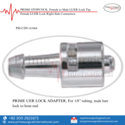 PRIME LUER LOCK ADAPTER