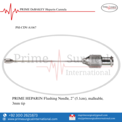 PRIME HEPARIN Flushing Needle