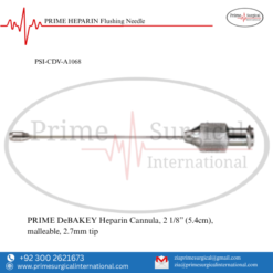PRIME DeBAKEY Heparin Cannula