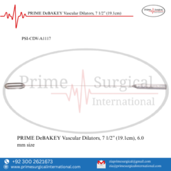PRIME DeBAKEY Vascular Dilators, 7 1/2” (19.1cm)