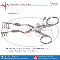 PRIME WEITLANER Retractors, Hinged Blades