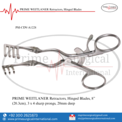 PRIME WEITLANER Retractors, Hinged Blades